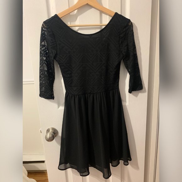 H&M Black Mini Dress - Picture 3 of 10